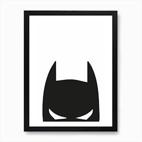 Batman Head Art Print