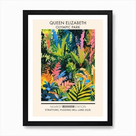 Queen Elizabeth Olympic Park London Parks Garden 2 Art Print