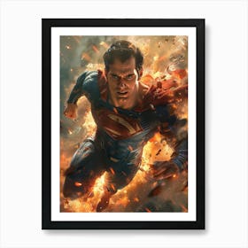 Superman 01 Art Print