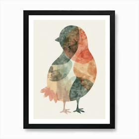 Charming Nursery Kids Animals Chick 2 Art Print