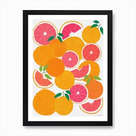 Grapefruit Harvest Art Print