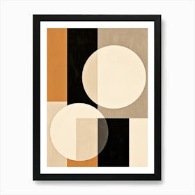 Beige Bauhaus Salzgitter Spectrum Art Print