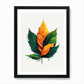 Autumn Leaves 18 Art Print