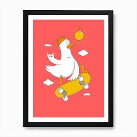 Tony Honk Art Print