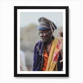 Hamar Tribe Leader Art Print