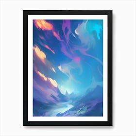 Abstract Painting -Reimagined Art Print