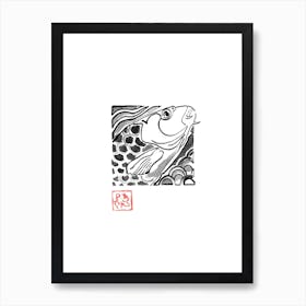 Koi Fish Art Print