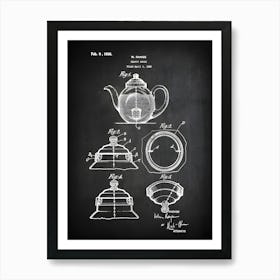 Teapot Kitchen Art Kitchen Poster Kitchen Patent Kitchen Wall Art Vintage Kitchen Poster Teapot Cover Tea Lover Gift Print Hk0821 1 Art Print