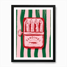 Sardines Art Print