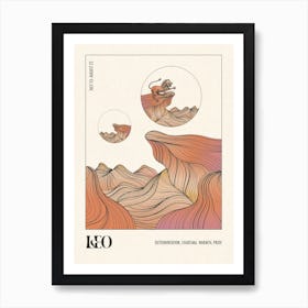 Leo Star Sign Zodiac Art Art Print