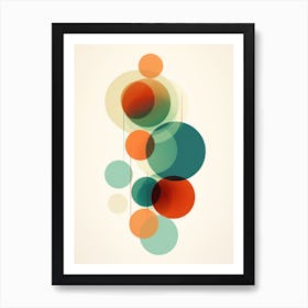 Abstract Circles 13 Art Print