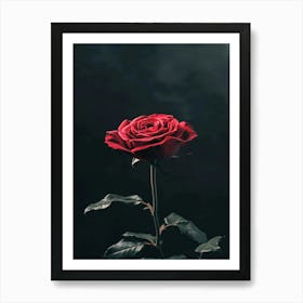 Dark Rose 82 Art Print