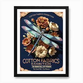 Cotton Fabrics Exhibition 2 Art Print