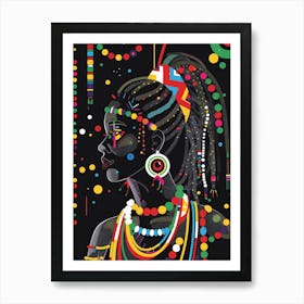 African Woman 179 Art Print