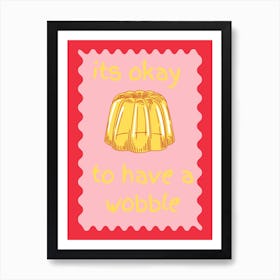 Jelly Poster Pink Poster