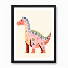 Nursery Dinosaur Art Scelidosaurus 2 Art Print