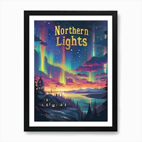 Northern Lights Art Print