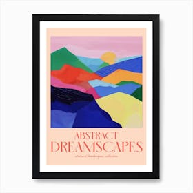 Abstract Dreamscapes Landscape Collection 15 Art Print