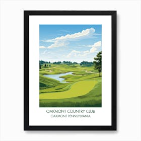 Oakmont Country Club   Oakmont Pennsylvania 2 Art Print