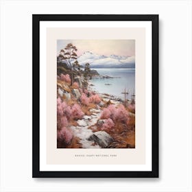 Dreamy Winter National Park Poster  Nahuel Huapi National Park Argentina 3 Art Print