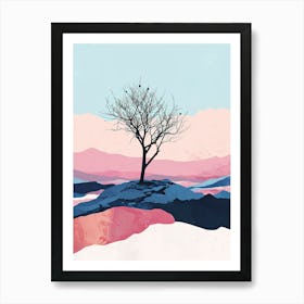 Lone Tree 1 Art Print