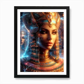 Cleopatra Portrait Artwork 27 Art Print