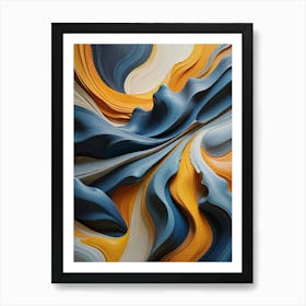 Abstract Painting Dreamscape Variations Art Print