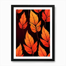 Autumn Leaves 75 Art Print