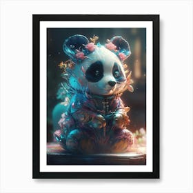 Panda Bear 43 Art Print