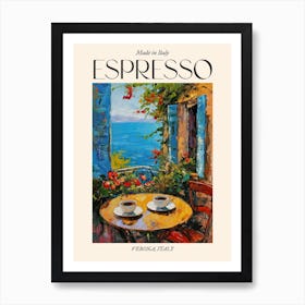 Verona Espresso Made In Italy 4 Poster Art Print