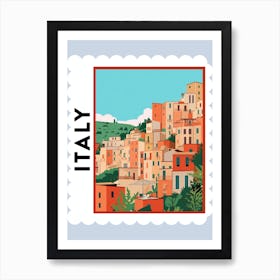 Italy 2 Travel Stamp Poster Art Print