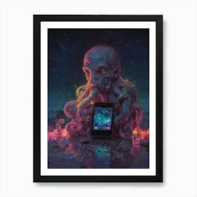 Octopus 32 Art Print