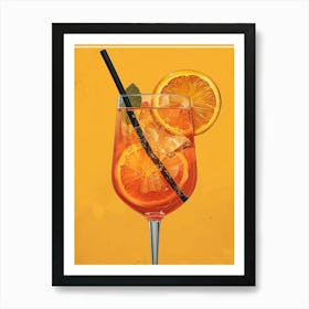 Aperol Spritz Art Print 106 Art Print