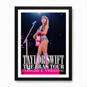 Taylor Swift The Eras Tour Taylor's Version Póster