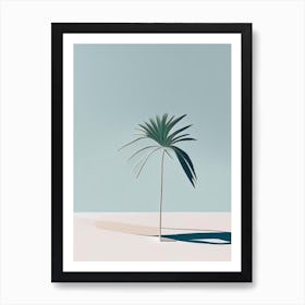 Great Exuma Bahamas Simplistic Tropical Destination Art Print