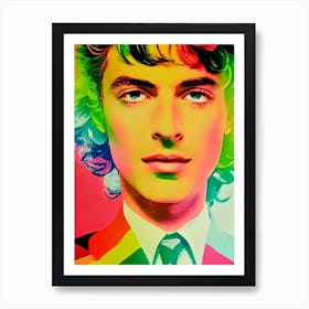 Gesaffelstein Colourful Pop Art Art Print