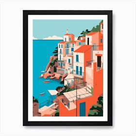 Italy Travel Illustration Art Print