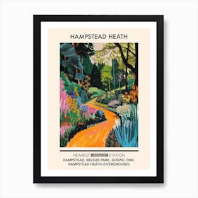 Hampstead Heath London Parks Garden 2 Art Print