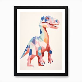 Nursery Dinosaur Art Allosaurus 5 Art Print