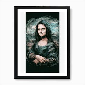 The Mocking Muse Art Print