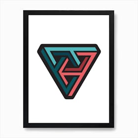 Impossible Triangle Art Print