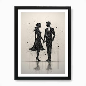 Couple In Love Art Print