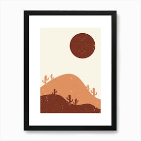 Cactus Print Wall prints Art Print