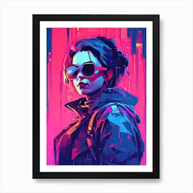 Cyberpunk 77 1 Art Print