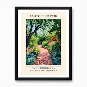 Ravenscourt Park London Parks Garden 4 Art Print