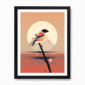 Bird On A Branch Art Print