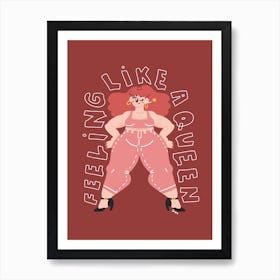 Queen! Art Print