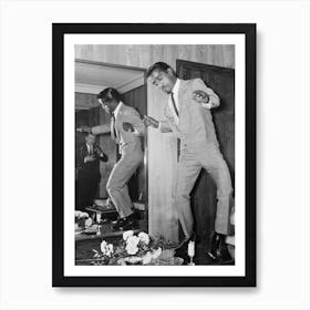 Sammy Davis Jr Dancing On Tables, 1966 Art Print