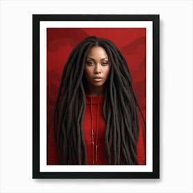 Dreadlocks Art Print