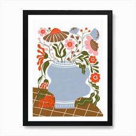 Flowers In A Vase Art Print